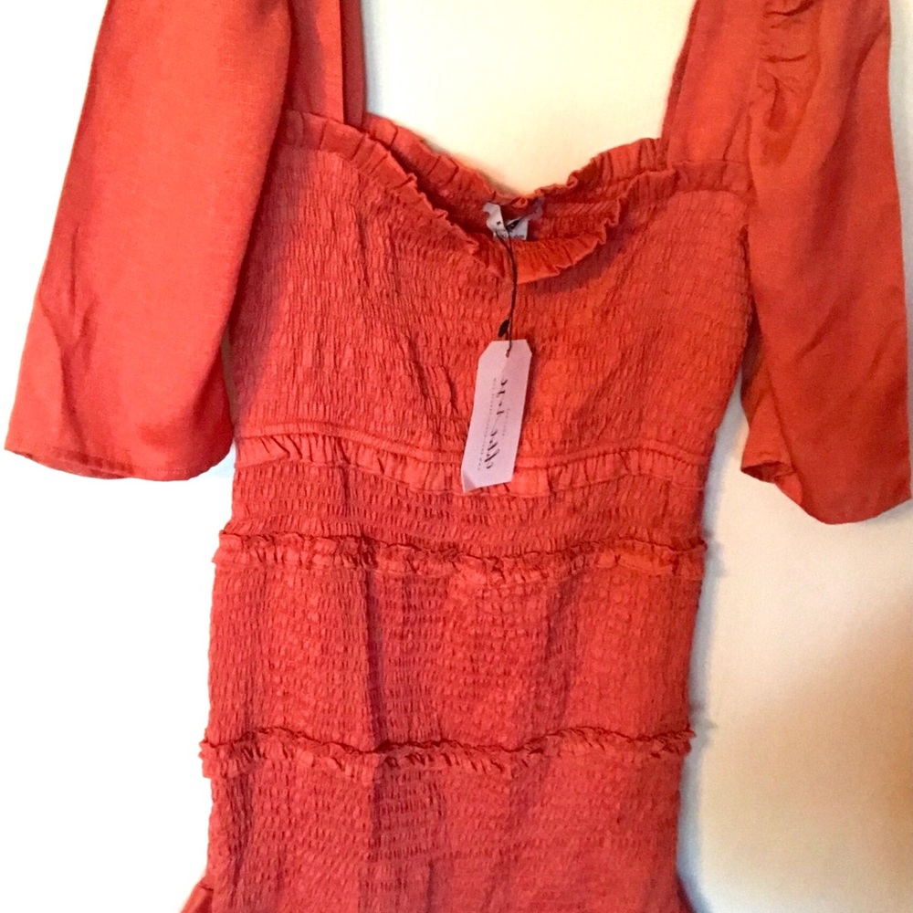 NWT Beautiful Women’s Fall dress Sz Large Must See!!